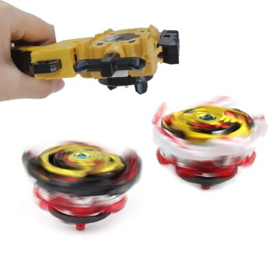 Speder Bey Gyro Blades Launcher and Grip, Light Sparking Battling Burst String Launcher Gy - Image 6