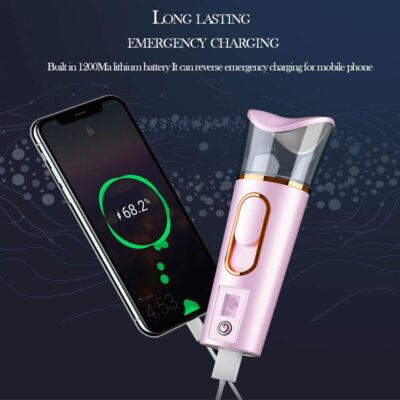 Nano Facial Mister with Skin Analyzer Moisture Tester, FANTEXY Portable Mini Cool Face Mis - Image 7
