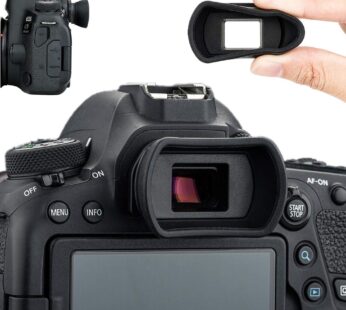 Soft Camera Eyecup Eyepiece Viewfinder Eyeshade for Canon EOS 6DM2 5DM2 6D 5D Mark II 90D
