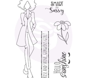 Prima Marketing Julie Nutting Mixed Media Cling Rubber Stamp-Jayla