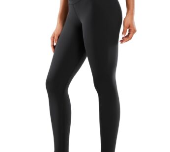 CRZ YOGA Women’s Naked Feeling I Workout Leggings 28 Inches – High Waisted Full-Length Yog