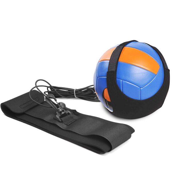 TOBWOLF Volleyball Training Equipment Aid, Elastic Self-Training Volleyball Resistance Ban - Image 2