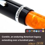 Conklin Duragraph Fountain Pen - Broad Nib Fountain Pen, Orange Nights - A Luxury Pen for - Image 4