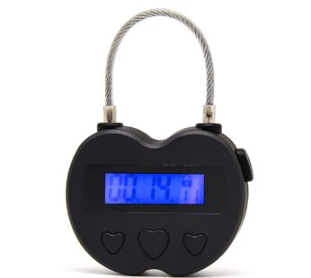 Time Lock LCD Display Time Lock Multi-Function Electronic Timer, USB Rechargeable Timer Pa