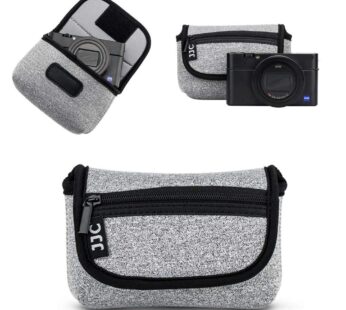 JJC Compact Camera Case Travel Pouch Sleeve for Sony ZV-1 II ZV1II ZV1F ZV-1F ZV1 RX100 VI