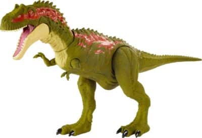 Mattel Jurassic World Massive Biters Albertosaurus Dinosaur Action Figure Toy, Posable Lar