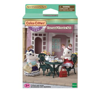 Calico Critters Town Tea and Treats Set – Host Delightful Tea Parties for Your Critters