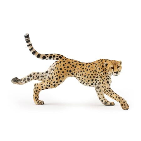 Papo -Hand-Painted - Figurine -Wild Animal Kingdom - Running Cheetah -50238 -Collectible -