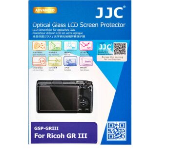 JJC Ultra-thin Optical Glass LCD Screen Protector for Ricoh GRIII, Ricoh GR III MK III LCD