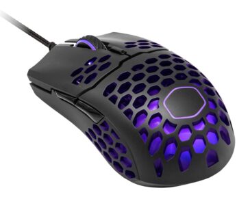 Cooler Master MM711 RGB-LED Lightweight 60g Wired Gaming Mouse – 16000 DPI Optical Sensor,