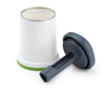 ZYLISS 2 in 1 Jalapeno & Bell Pepper Corer, Medium, White