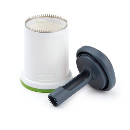 ZYLISS 2 in 1 Jalapeno & Bell Pepper Corer, Medium, White