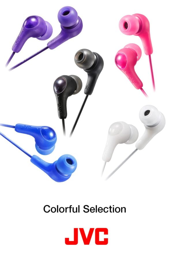 JVC Gumy in Ear Earbud Headphones, Powerful Sound, Comfortable and Secure Fit, Silicone Ea - Image 4