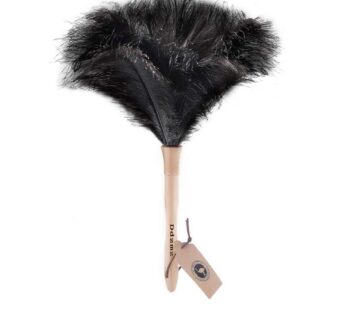 Feather Duster, Ostrich Feather Duster Fluffy Natural Genuine Ostrich Feathers and Eco-Fri