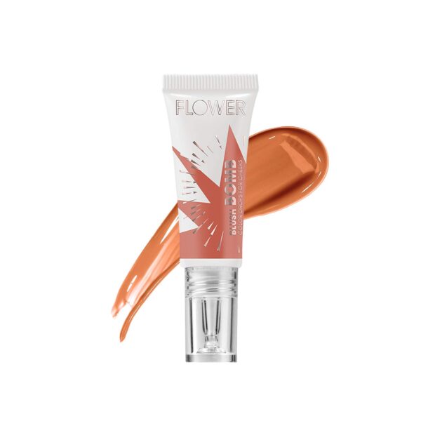 FLOWER Beauty By Drew Barrymore Liquid Blush Makeup Bomb Color Drops -Silky Lightweight Fo