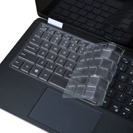 Ultra Thin Clear Keyboard Skin for Dell XPS 13 9380 9370 9365 & DELL XPS 13 7390 Standard( - Image 2