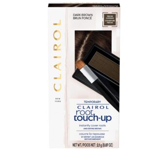 Clairol Root Touch-Up Temporary Concealing Powder, Dark Brown Hair Color, Pack of 1