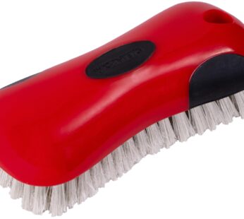 Mothers Soft Bristle Leather and Upholstery Car Cleaning Scrub Brush for Automotive, Home,