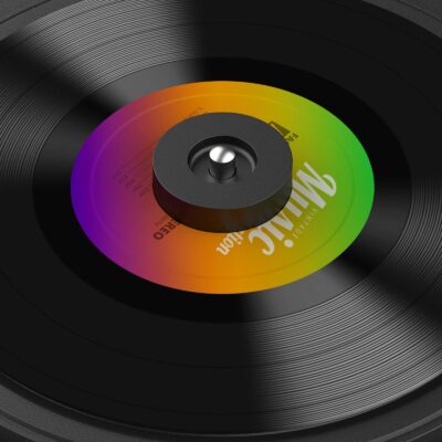 DIGITNOW 45 RPM Adapter, for 7 Inch Vinyl Record Players and Technics Turntables, Solid Al - Image 4