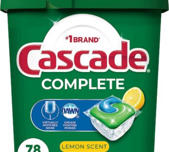 Cascade Complete Dishwasher Pods, Dishwasher tabs, Dish Washing Pods for Dishwasher, Dishw