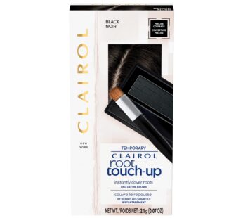 Clairol Root Touch-Up Temporary Concealing Powder, Black Hair Color, Pack of 1