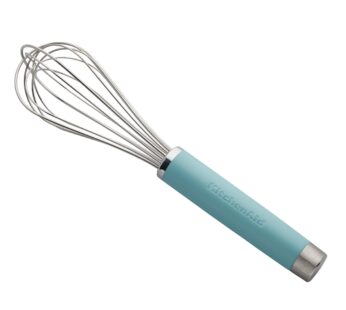 KitchenAid Gourmet Utility Whisk, 10.5-Inch, Matte Aqua Sky