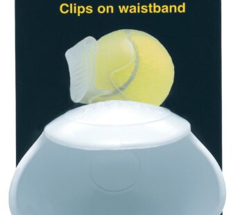 Tourna Ball Pocket Tennis Ball Waist Clip Holder-White