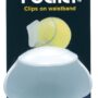 Tourna Ball Pocket Tennis Ball Waist Clip Holder-White