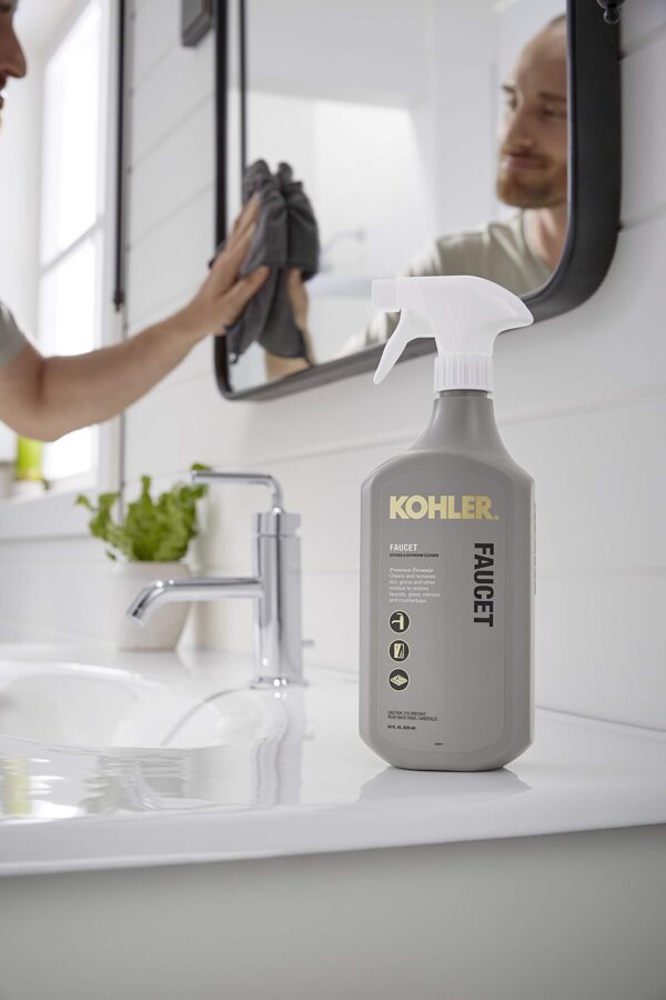 Kohler K-EC23723-NA Faucet Cleaner, Kitchen and Bathroom Cleaner, 28 FL Oz - Image 4