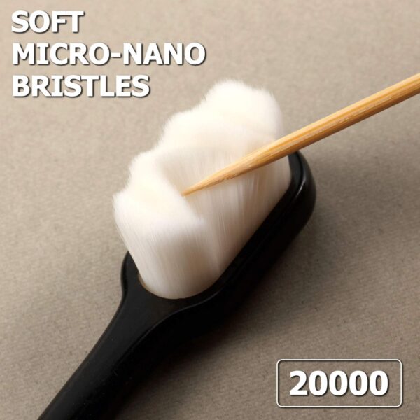 4 Pieces Extra Soft Toothbrushes 20000 Bristle Toothbrush Micro Nano Manual Toothbrush for - Image 5