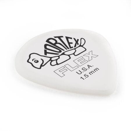 Jim Dunlop Tortex Flex Jazz III XL 1.5mm 12 Pack Guitar Picks (466P1.5) - Image 3