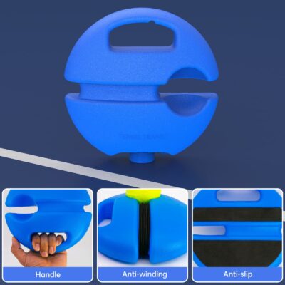 CHEGIF Tennis Trainer Rebound Ball with 2 String Balls, Solo Tennis Training Equipment for - Image 5