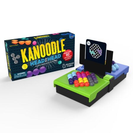 Educational Insights Kanoodle Head-to-Head Puzzle for 2 Players, Brain Teaser Game for Kid