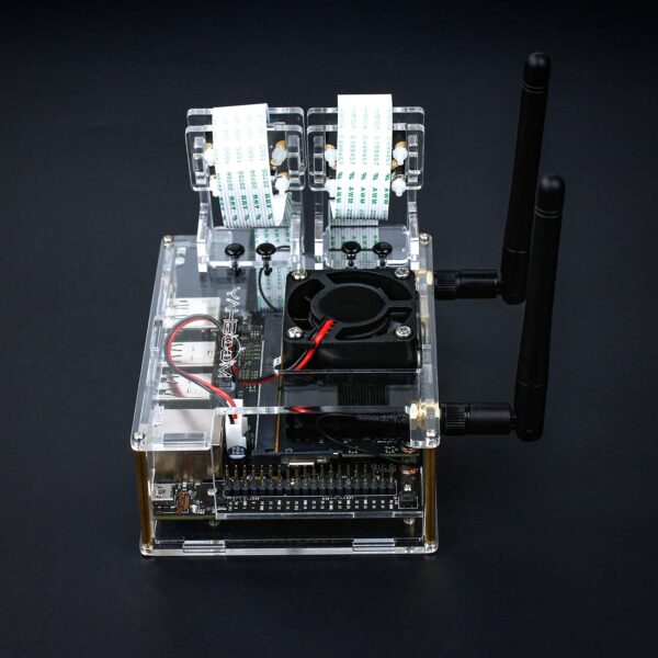 Yahboom Acrylic Case for NVIDIA Jetson Nano Compatible with 4GB (B01 & A02) & 2GB with Coo - Image 8