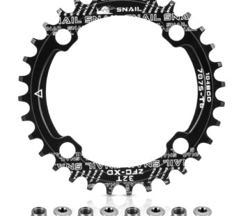 Boao Chainring 104 BCD 32T 34T 36T 38T Narrow Wide Single Chain Ring with 4 Pieces Sprocke