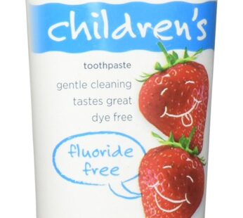 Tom’s of Maine, Natural Flouride Free Toothpaste for Children, Silly Strawberry, .4.2 oz