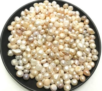 AITELEI 100g Natural Freshwater Pearl Oysters Round Loose Beads for Vase Fillers Party Wed