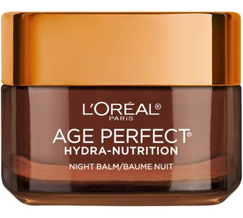 L’Oreal Paris Skincare Age Perfect Hydra Nutrition Ultra Nourishing Honey Night Balm, Face