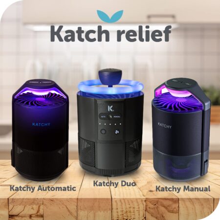 Katchy Original and Midnight Glue Board Refills (4 Pack) - Indoor Insect Trap Glue Board R - Image 8