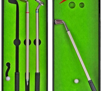 Golf Pen Desktop Games – Funny Gifts for Golfers, Coworkers, Boss – Stocking Stuffers