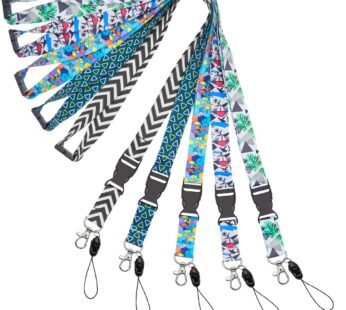 YOUOWO Lanyard for id badge holder keys women Cruise Lanyards for ship card Breakaway Safe