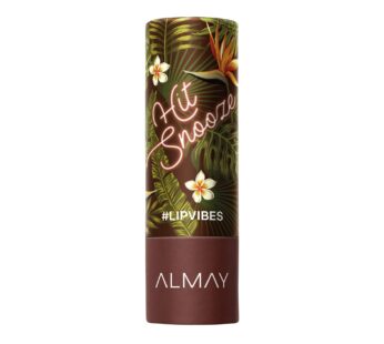 Almay Lip Vibes, Hit SnoOuncee, matte lipstick, Brown, 1 Count