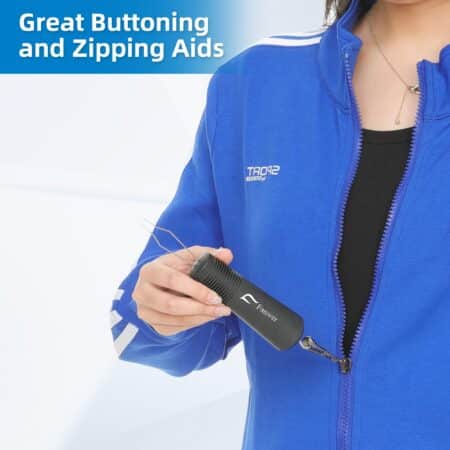 Button Hook and Zipper Pull One Hand Buttons aids Button Assist Device - Image 5