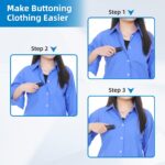 Button Hook and Zipper Pull One Hand Buttons aids Button Assist Device - Image 4