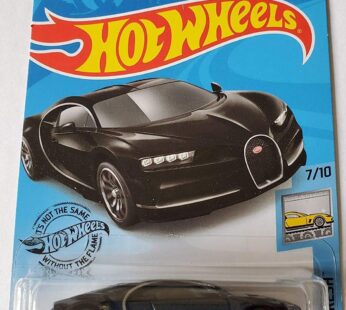 Hot Wheels 2020 Factory Fresh ’16 Bugatti Chiron, Black 89/250