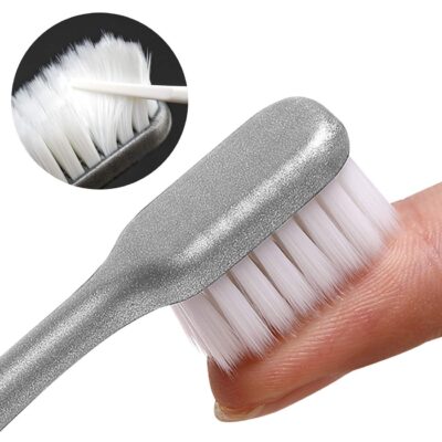 Mcuy Ultra Soft Nano Toothbrush for Sensitive Teeth and Gums Care, Extra Soft Silko Toothb - Image 2