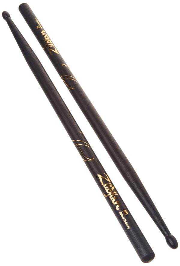 Avedis Zildjian Company 5B Nylon Black Drumsticks - Image 2