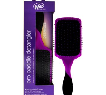 Wet Brush Pro Detangler Brush Paddle – Purple 1 Pc