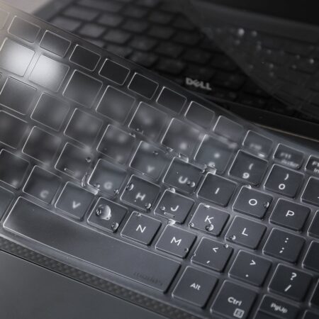 Ultra Thin Clear Keyboard Skin for Dell XPS 13 9380 9370 9365 & DELL XPS 13 7390 Standard( - Image 3