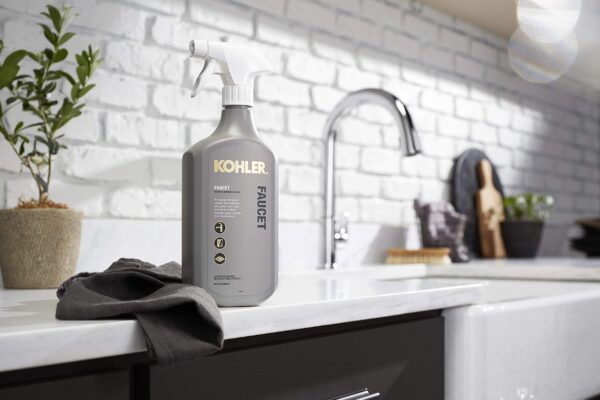 Kohler K-EC23723-NA Faucet Cleaner, Kitchen and Bathroom Cleaner, 28 FL Oz - Image 6
